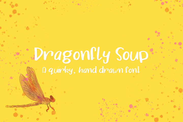 Dragonfly Soup font
