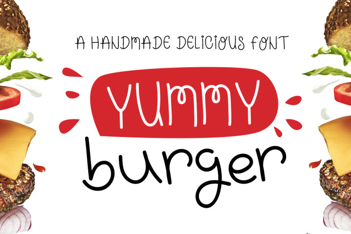 Yummy Burger free commercial free fonts