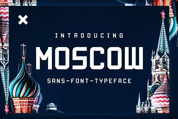 moscow free commercial use font