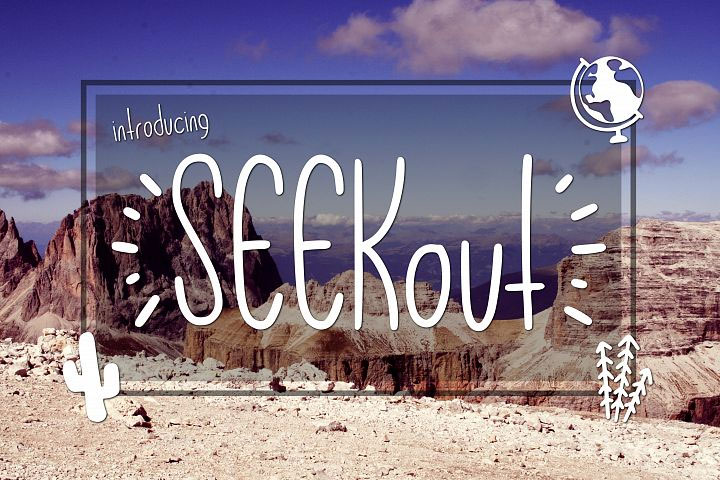 seekout free commercial use font