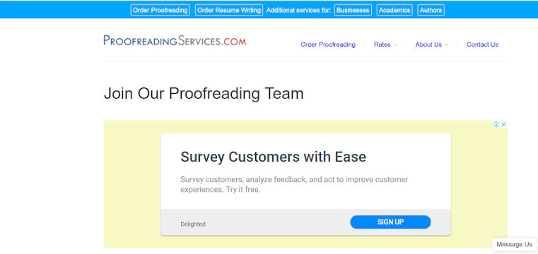 Proofreading jobs